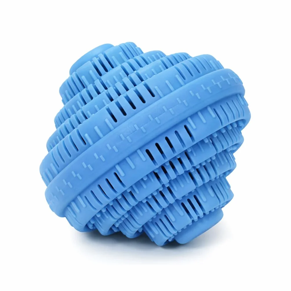 Boule de Lavage Écologique Réutilisable | Hypoallergénique | Perles de Céramiques & Charbon Actif | Nettoie et Purifie l’Eau | Alternative Naturelle à la lessive