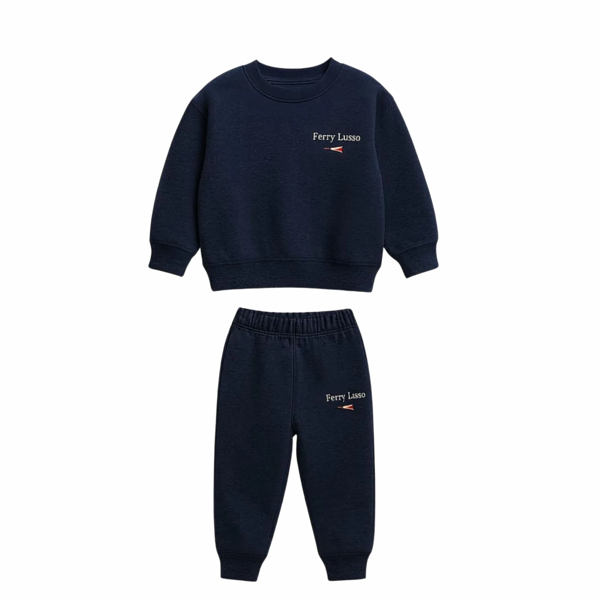 Survêtement Garçon 2-6 Ans Capuche Ensemble 2 Pièces Coton 3 Fils Épais Sweat-shirt Pantalon Jogging