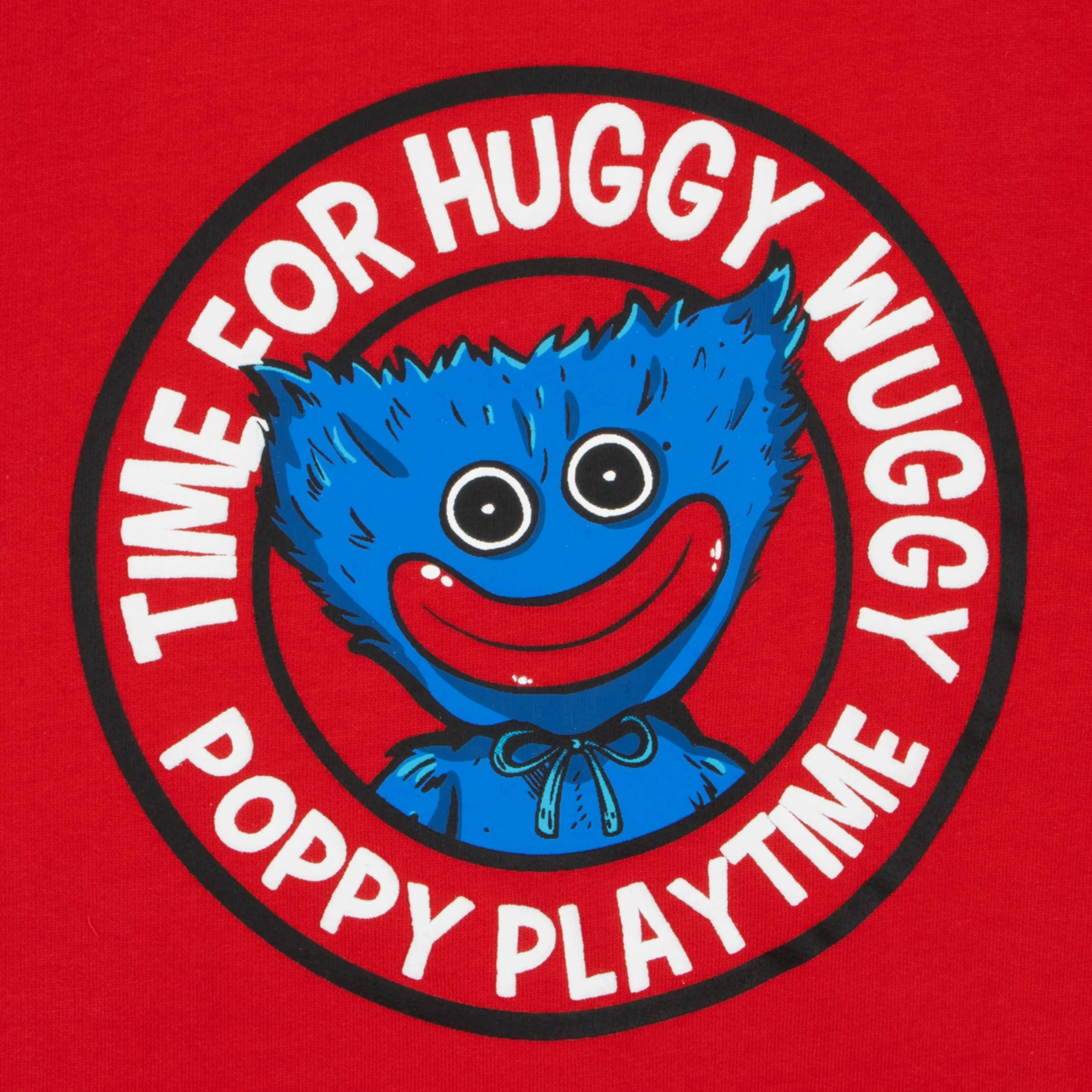 Poppy Playtime Pull Garçon, Sweatshirt Huggy Wuggy, Coton Rouge Manches Longues
