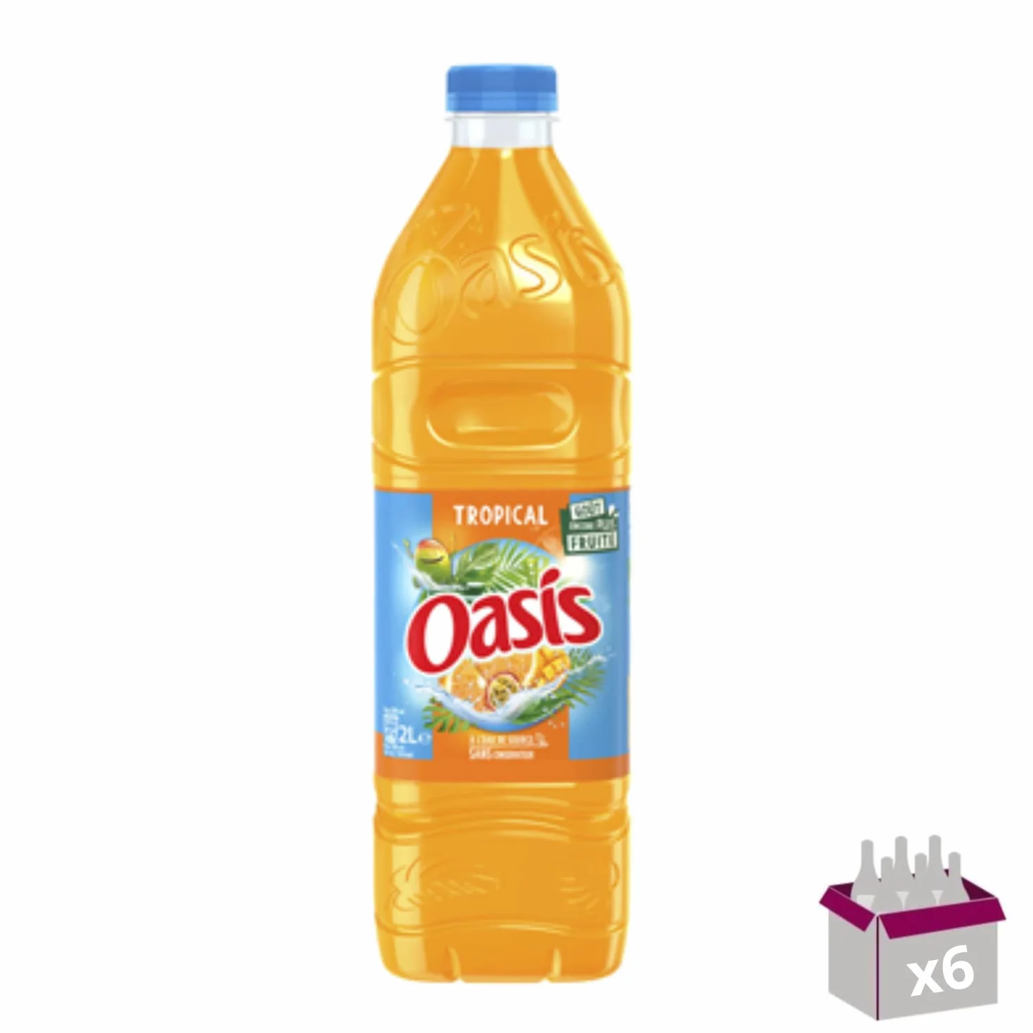 Oasis Tropical - 6 x 2L