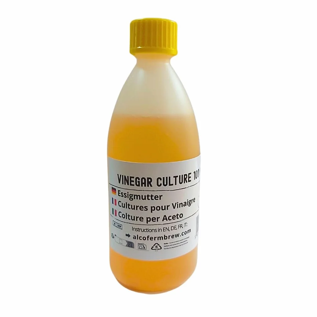 Mère de vinaigre 100 ml, Bactéries acétiques pour fermentation, Culture de fermentation maison, Acetobacter