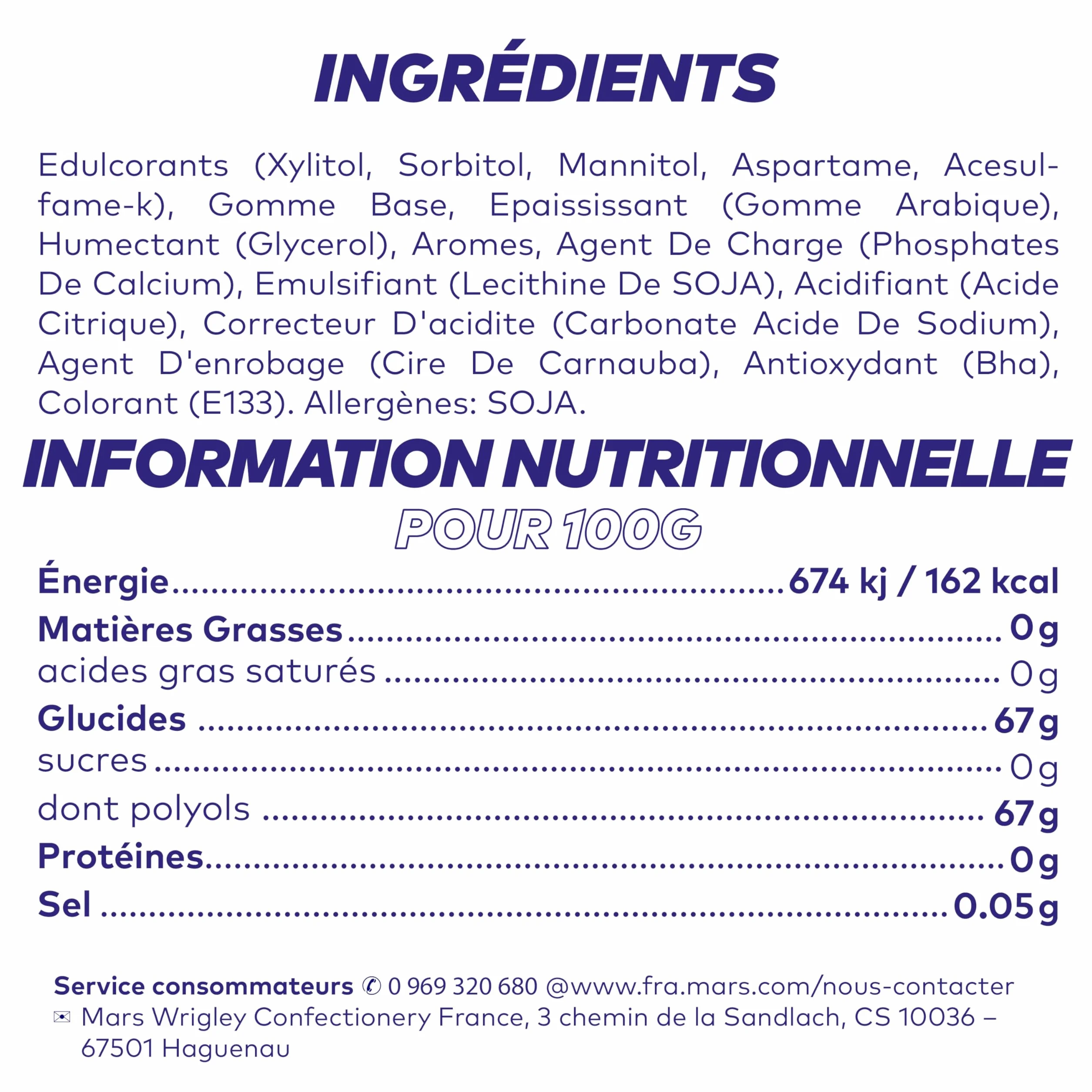 FREEDENT WHITE Chewing Gum Sans Sucre Goût Fruit 5 Paquets 70g