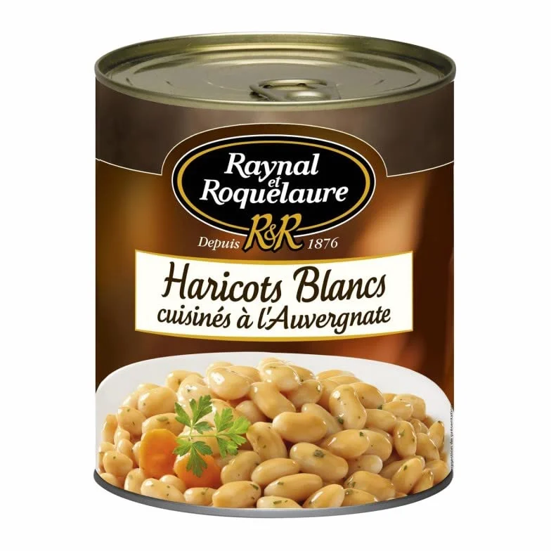 RAYNAL ET ROQUELAURE - Haricots Blancs Cuisines À L'Auvergnate 820G - Lot De 4 - Vendu Par Lot