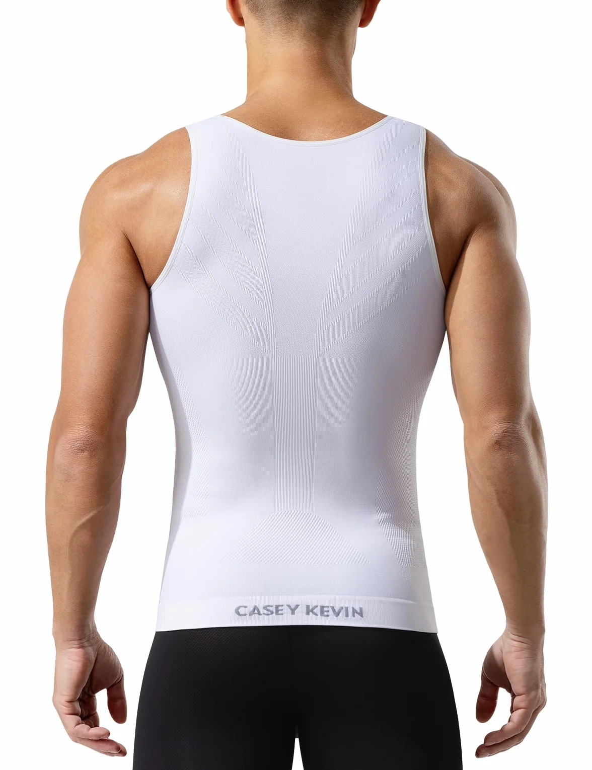 Casey Kevin Débardeur de Compression Homme Gainant Tee Shirt Minceur Ventre Plat Body Shaper