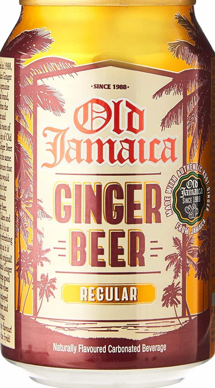 Old Jamaica Bière au gingembre, 330 ml (lot de 12)