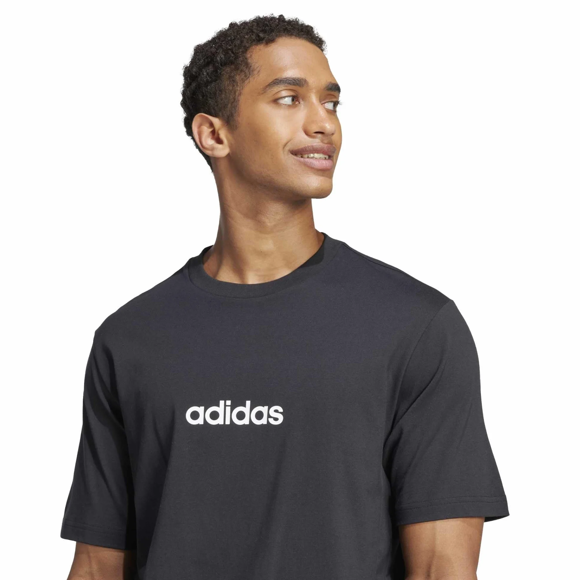adidas Homme Essentials Linear Single Jersey Tee